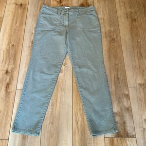 J. Jill Olive-Green Straight Leg Pants